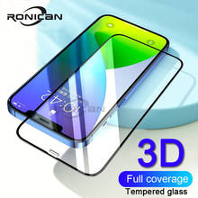 Full Cover Protective Glass For iPhone 12 Pro Max XR XS X Tempered Glass Film For iPhone 7 8 6 plus 11 5S SE 2020 Screen Glass 2024 - buy cheap