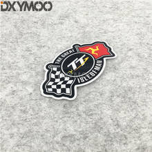 Car Styling Tape TT Isle of Man Motorsports Racing Motocross Bike Laptop Sticker Decal 12x6cm 2024 - buy cheap