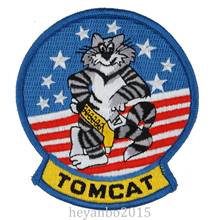 Tomwang2012. ww2 US Estados Unidos militar Tomcat bordado chaqueta parche Color azul 2024 - compra barato