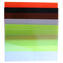 2020 New Transparent Acrylic Plexiglass Tinted Sheets/plexiglass plate/acrylic plate black/white/red/green/orange High Quality 2024 - buy cheap