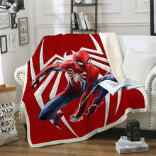 Disney Spiderman Blanket Cartoon Venom Kids Children Air Conditioning Quilt Throw Sofa Bed Car Cover Boys Baby Gifts Decoration 2024 - buy cheap