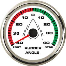 1pc New Arrival Marine Rudder Angle Gauges 85mm 0-190ohm Rudder Angle Meters with Red Green Blue White Yellow Purple Backlight 2024 - buy cheap