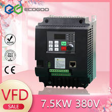 VFD-convertidor de frecuencia de 3 fases, inversor de frecuencia Variable de 380v, 1,5 kW/2,2 kW/4KW/5,5 kW/7,5 kW/11kW 2024 - compra barato