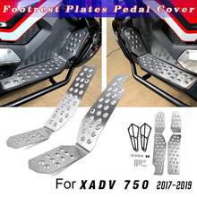 Reposapiés de acero inoxidable para motocicleta, accesorios de Almohadilla de Pedal para Honda XADV 750, X-ADV, 750, 2017, 18, 19 2024 - compra barato