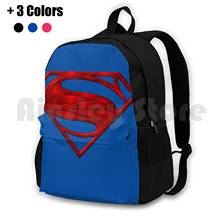 Superhero Outdoor Hiking Backpack Riding Climbing Sports Bag Superhero Superheroes Hero Kids Cartoon Cartoons Cartoon Teen Logo 2024 - buy cheap