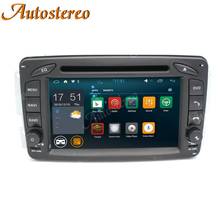 Android carro dvd player de navegação gps para mercedes benz w203 w209 w463 auto estéreo rádio do carro unidade cabeça jogador multimídia 2024 - compre barato