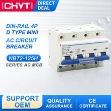 ICHYTI-disyuntor MCB en miniatura, interruptor principal de curva D, NBT2-125H, 4P, 80A, 100A, 125A, 400VAC 2024 - compra barato
