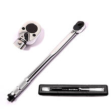 Quality Mechanical preset Torque wrench 28-210NM 1/2 Square Drive High-accuracy Car Bike Repair Hand Tools Spanner Torque key 2024 - buy cheap