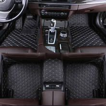 Custom car floor mat for audi A3 Cabriolet A3 sportback A1 A2 A4 A6 A8 Q3 Q5 Q7 carpet Phone pocket 2024 - buy cheap