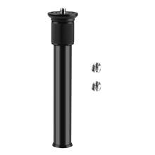 Varilla de extensión de aleación de aluminio, poste Universal de 19-31cm, interfaz de 1/4 pulgadas y 3/8 pulgadas con tornillos adaptadores para estabilizador de cámara DSLR SLR 2024 - compra barato