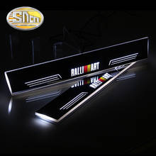 Car Sticker Acrylic Dynamic LED Welcome Pedal Car Scuff Plate Pedal Door Sill For Mitsubishi Lancer ASX Outlander Pajero Mirage 2024 - buy cheap