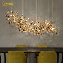 Nordic Luxury Pendant Lights Lighting Stainles Steel Sequins Pendant Lamps Dining Room Living Room Home Decor LOFT Hanging Lamp 2024 - buy cheap