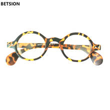 BETSION Vintage Retro Round Glasses Men Optical Prescription Eyeglasses Frame Women 2024 - buy cheap