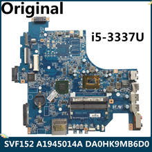 Lsc-placa-mãe para computador portátil sony svf15x, I5-3337U, a1945014a 100% testada 2024 - compre barato