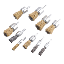 1pcs Steel Wire Wheel Brushes Professional 6mm Abrasive Head for grinding polishing rust removal Deburring Drill Grinder Tool 2024 - buy cheap