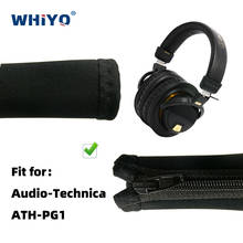 Diadema de repuesto para auriculares Audio-Technica ATH-PG1 ATH PG1 ATHPG1 ATH PG 1, piezas de parachoques, funda de cojín, copas 2024 - compra barato