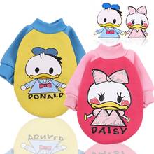 Cheap Cartoon Puppy Dog Cat Hoodie Sweat Chien Sweatshirt For Dog Hoodie Teacup Clothes Yorkshire Terrier Warm Clothing Hoodies 2024 - buy cheap