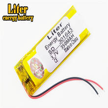 Bateria recarregável de polímero de lítio, 3.7v 350mah 301643 para mp3 mp4 mp5 gps psp móvel bluetooth 2024 - compre barato