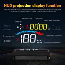 M16 Head Up Display GPS HUD Gauges GPS Speedometer Windsheild Projector With Hood Fatigue Driving Reminder Car Electronics New 2024 - buy cheap
