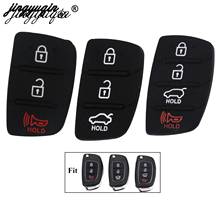 jingyuqin 2/3/4 Buttons Replacement Remote Car Key key Shell Repair For Mistra Hyundai HB20 SANTA FE IX35 IX45 Key Cover Case 2024 - buy cheap