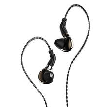 BLON BL-03 10mm Carbon Diaphragm Dynamic Driver Earpone HIFI stereo In ear Earbuds Running Sport  Headset Detachable 2Pin Cable 2024 - compre barato