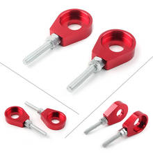 2Pcs 12mm Motorcycle Chain Adjuster Block Tensioner Red Universal For Pit Quad Dirt Bike ATV CRF50 2024 - buy cheap