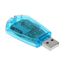 Lector de tarjetas SIM estándar para teléfono móvil, clonador, copia de SMS, respaldo GSM CDMA + CD A6HE, USB 2024 - compra barato