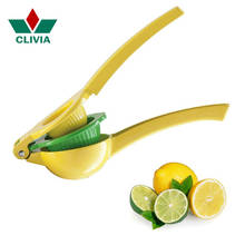 CLIVIA-exprimidor de limón multifuncional 2 en 1, exprimidor manual de aleación de aluminio, limón, naranja, cítricos, prensa de frutas, herramientas de cocina 2024 - compra barato