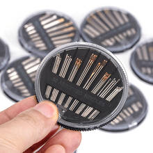 30 pieces of high quality boxed hand sewing needle sewing needle set accessories disc needle box golden tail needle black needle 2024 - buy cheap