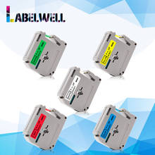 Labelwell 9mm Ribbon label tape MK-221 MK-421 MK-521 MK-621 Compatible for Brother MK 221 M-K221 for PT-80 PT-70 Label Makers 2024 - buy cheap