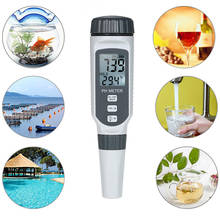SMART SENSOR Professional pH Water Quality Tester High Precision Portable Pen Type pH Meter Acidometer for pH Tester PH818 2024 - buy cheap