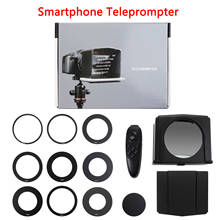 Smartphone Teleprompter para entrevista en Youtube, Monitor Teleprompter para Canon, Nikon, Sony, cámara DSLR, estudio fotográfico 2024 - compra barato