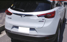 Cubierta de tapa de maletero trasero cromada ABS para Mazda CX-3 CX 3 CX3, 2016, 2017, 2018, accesorios de coche 2024 - compra barato