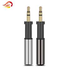 Qyfang adaptador de cabo de áudio estéreo, conector de fio banhado a ouro de 2.5mm para fone de ouvido k450 q460 k480 hifi 2024 - compre barato