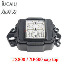 Крышка крышки Jucaili TX800 для Epson XP600/TX800, крышка пин-станции для epson XP600, TX800, TX820, DX8, DX10, печатающая головка F192040, крышка головки 2024 - купить недорого