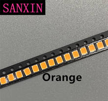 100 LED SMD 2835 contas de luz destacar pçs/lote 0.2W âmbar laranja light-emitting diode 2024 - compre barato