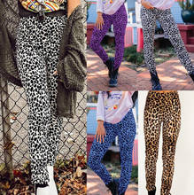 BKLD 2019 New Women High Waist Sweatpants Leopard Print Slim Long Pants Autumn Streetwear Casual Female Clothes Ladies Leggings 2024 - buy cheap