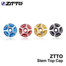 ZTTO-auriculares para bicicleta de montaña MTB, piezas de aleación de aluminio, tapa superior, horquilla, 1-1/8 ", sin rosca 2024 - compra barato