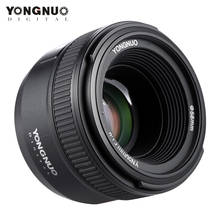 YONGNUO YN50mm F1.8 Large Aperture AF Lens For Canon Nikon D800 D300 D700 D3200 D3300 D5100 D5200 D5300 DSLR Camera Lens 50mm 2024 - buy cheap
