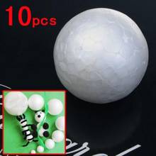 10pcs Round Blank Polystyrene Foam Ball Modelling Sphere Styrofoam Craft DIY Party Wedding Ball Spheres Decor Foam Ball 2024 - buy cheap