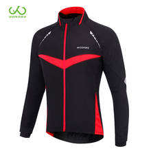 Wosawe jaqueta para motocicleta, térmica corta vento esportiva mtb quente para o inverno roupas para ciclismo bicicleta 2024 - compre barato