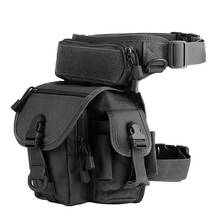 Molle Drop Leg Bag Military 1000D Nylon  Waterproof Men Tactical Waist Pack Leg Travel Belt Bag Hiking Hunting Camping Cycling 2024 - buy cheap