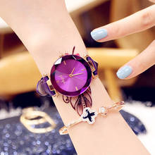 Fashion 2019 Lvpai Women's Casual Quartz Leather Band Watch Analog Wrist Watch Valentine Gift Crystal Stainless Steel Dropship 2024 - buy cheap