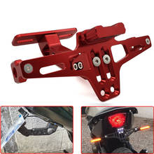 Motorcycle Rear License Plate Mount Holder and Signal Lamp For Honda CB190R 300 CB400 SF CBR650 R GROM MSX125 Accessories 2024 - buy cheap
