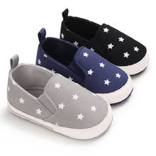 2020 New Fashion Baby Boys Canvas Casual Shoes Soft Sole Infant Toddler First Walkers Baby Shoes Crib Shoes 2024 - buy cheap