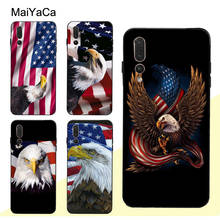 MaiYaCa American Bald Eagle Flag Case For Huawei P30 Pro P40 P10 P20 Lite Mate 20 30 10 Lite P Smart 2019 Z 2024 - buy cheap