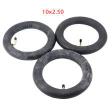 10x2.50 tubo interno 10x2.5 tubo innertube com válvula dobrada válvula de 45 graus para carrinho de bebê scooter 10 Polegada 2024 - compre barato