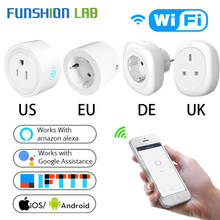 UK US EU WiFi Smart Socket Power Plug Outlet Remote Control Energy Monitor Works with Amazon Alexa Google Home No Hub Required 2024 - buy cheap