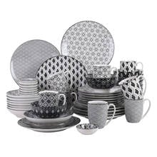 Vancasso Haruka 48-Pieces Porcelain Japanese Style Dinner Set with 8*Dinner Plate,Dessert Plate,Soup Plate,Bowl,Mug,Dishes Set 2024 - buy cheap