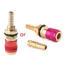 Water Cooled Gas Adapter Quick Connector Fitting For TIG Welding Torch +8mm Plug 2024 - buy cheap